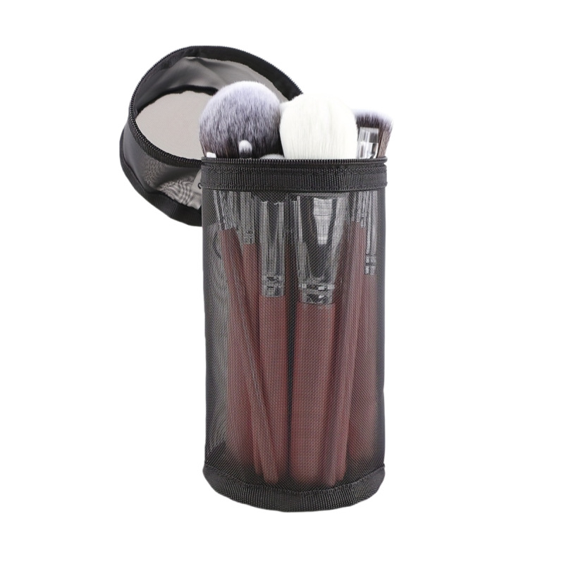 Makeup suka uzglabāšanas kastīte no tīkla materiāla, liela ietilpība, mājas lietošanai, universāla, starptautiska tendence