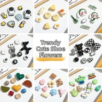 Αγκράφα παπουτσιών με σχέδιο λουλουδιού για σανδάλια και άλλα παπούτσια — Μοντέλο JD2356, Καλοκαίρι