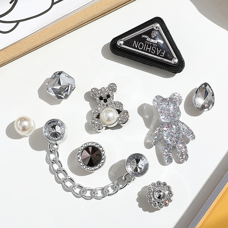 Αγκράφα παπουτσιών με σχέδιο λουλουδιού για σανδάλια και άλλα παπούτσια — Μοντέλο JD2356, Καλοκαίρι