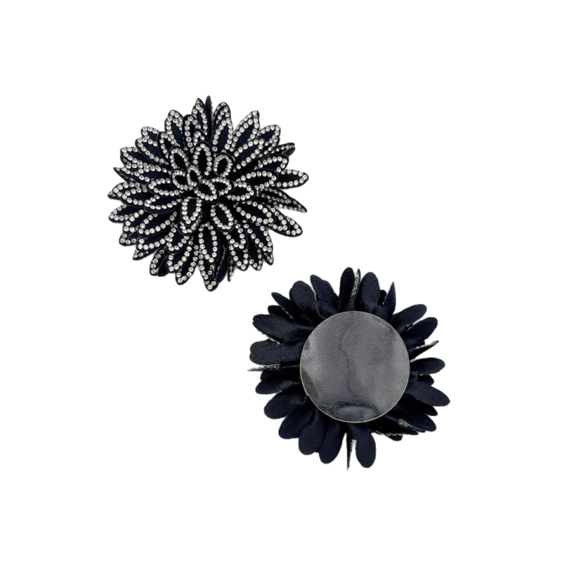 Κομψά κλιπ παπουτσιών με λουλούδι από διαμάντες, αποσπώμενο νυφικό αξεσουάρ για ψηλά τακούνια – Μοντέλο TDE111-H, κατάλληλα για δερμάτινα, καθημερινά και εργασία παπούτσια, όλες οι εποχές, στυλ Ευρώπης-Αμερικής