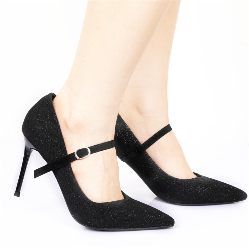 Ελαστικό κορδόνι παπουτσιών για ψηλά τακούνια – χωρίς εγκατάσταση, αντι-πτώση, ρυθμιζόμενο, μήκος 33 cm