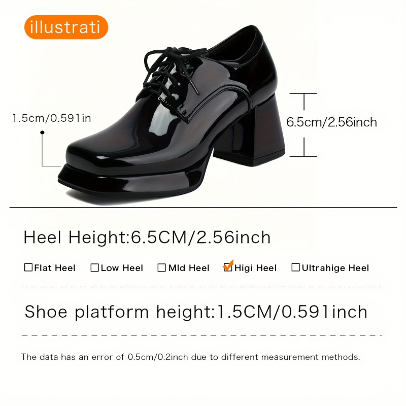 Moteriški oksfordai su apvalia nosimi, gumos viršus, top grain oda, be pamušalo, klininis kulnas 4–6 cm