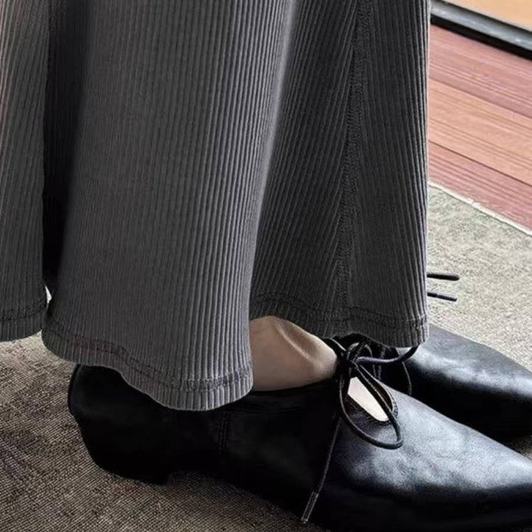 Moteriški baleto sandalai su PU viršutine dalimi, apvali nosis, Korėjietiškas stilius, gumine pada