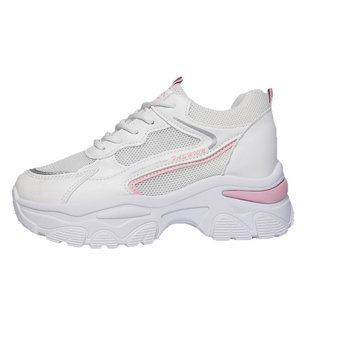Γυναικεία αθλητικά παπούτσια με PU επάνω μέρος, υψηλός άξονας (3–7 εκ.), χαμηλό τακούνι (1–3 εκ.), EVA πάτος, σόλα από καουτσούκ