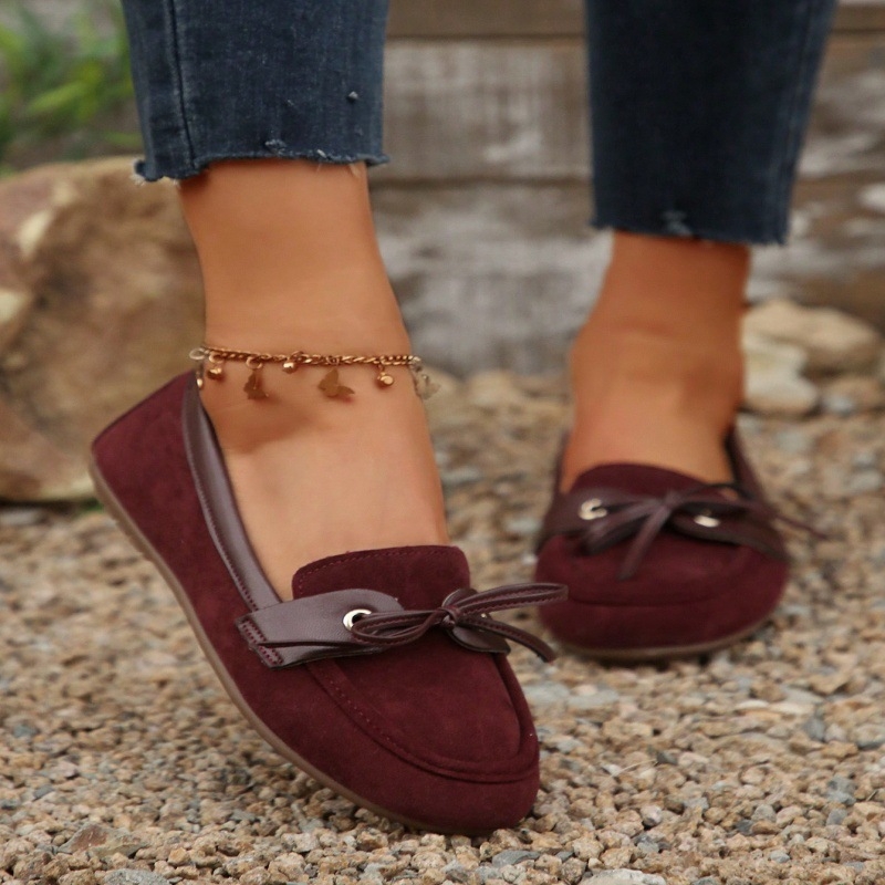 Sieviešu darba kurpes ar auduma augšdaļu, apaļa purngala, slip-on, zems papēdis, gumijas zole