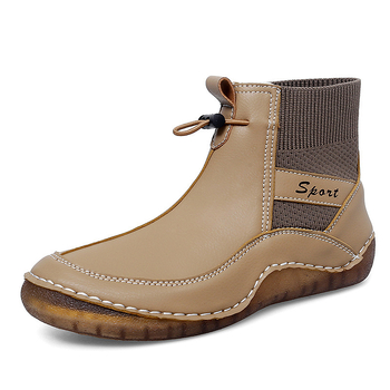 Unisex Μαρτίν μποτάκια: αδιάβροχο δέρμα Super Migration, PU εσωτερικό, σόλα καουτσούκ, στρογγυλή μύτη