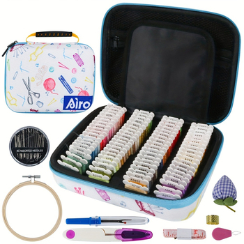 Junzhi set za šivanje s kutijom – 400 komada, kućni stil