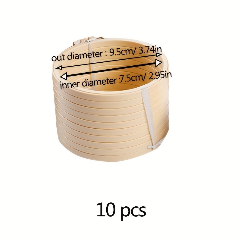 Hímzőhurok készlet, imitált bambusz keret, keresztszemes hímzés, textil hímzés, Új kínai stílus