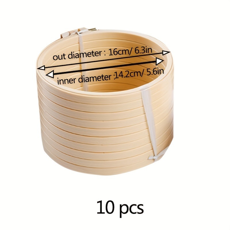 Hímzőhurok készlet, imitált bambusz keret, keresztszemes hímzés, textil hímzés, Új kínai stílus