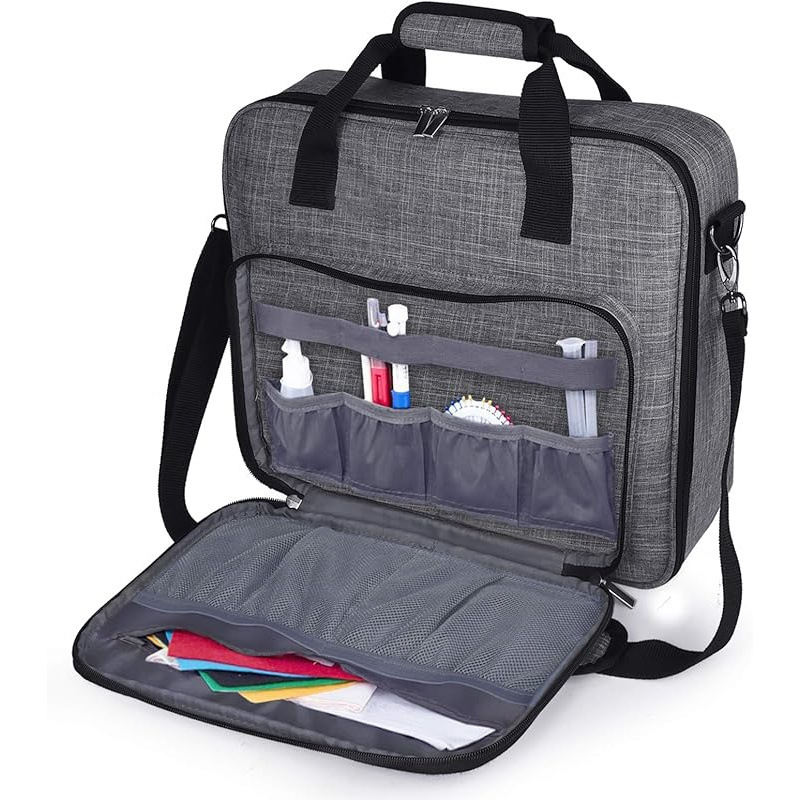 Cordurojas materiāla krustdēļu šūšanas uzglabāšanas soma ar 3 nodalījumiem, pārnēsājama, universāls stils cross-border, velosportam