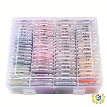 Pređa za križno vezenje – pamuk, u plastičnoj kutiji, ručni rad, kućna upotreba