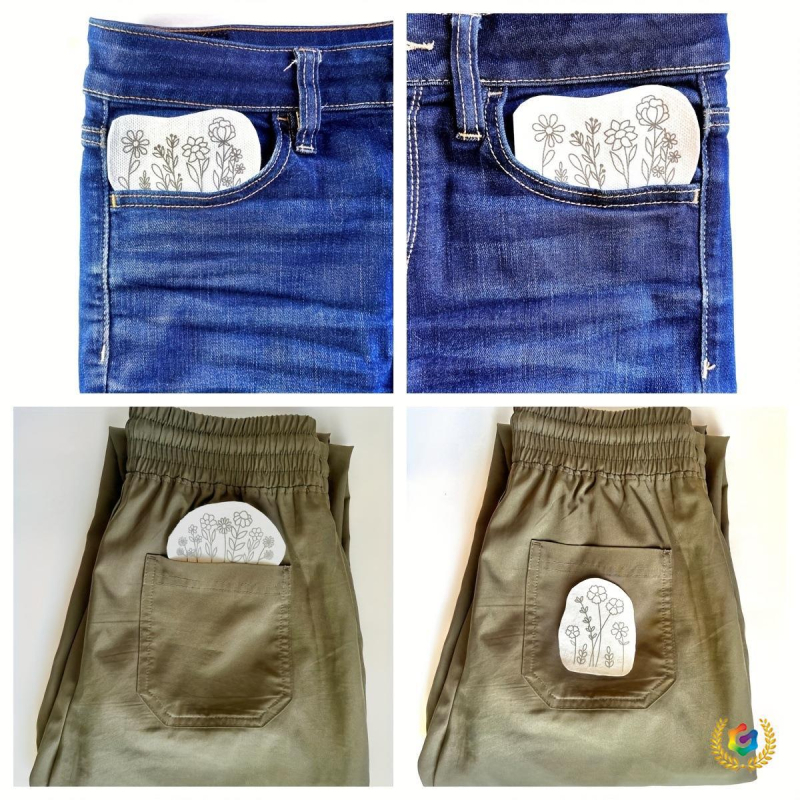 Set za vodotopivo šivanje – materijali za zakrpe, platnene naljepnice s raznim uzorcima, ručna izrada šivanja DIY, pastoralni stil