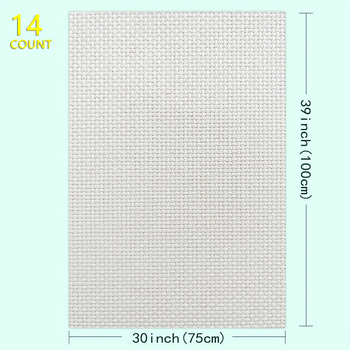 Platno za šivanje križnog šava 14CT: plastično platno, debeli dvostruki sloj, Junzhi, podrijetlo Zhejiang