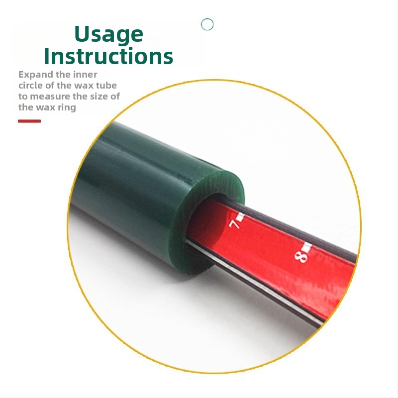Sada nástrojov z vosku pre šperky: voskový nôž, veľkosť prsteňa, vnútorný rozširovač prsteňa, vosková trubička a nástroj na meranie veľkosti prsteňa