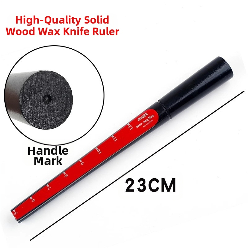 Σετ εργαλείων κεριού για κοσμήματα: μαχαίρι κεριού, εσωτερικός επεκτατής δακτυλιδιού, σωλήνας κεριού και εργαλείο μέτρησης μεγέθους δακτυλιδιού