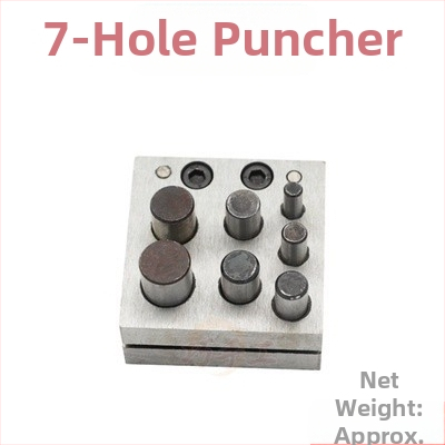 Εργαλείο διάτρησης με φόρμες για μεταλλικά κοσμήματα, 5/7/17 οπές, Winwin μάρκα