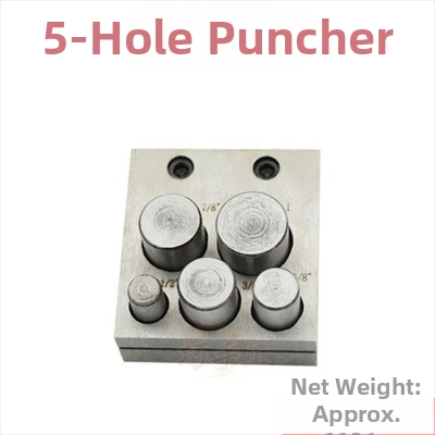 Εργαλείο διάτρησης με φόρμες για μεταλλικά κοσμήματα, 5/7/17 οπές, Winwin μάρκα