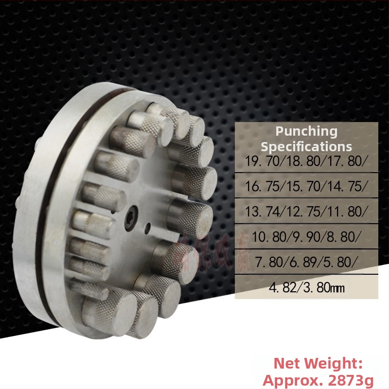 Nástroj na razenie dier pre kovové šperky, možnosti dier 5/7/17, značka Winwin