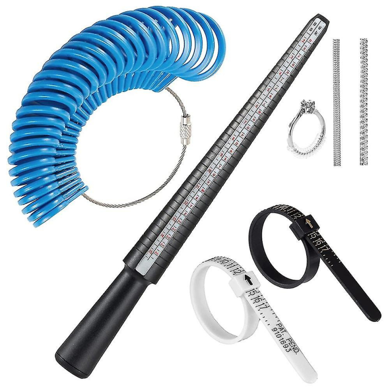 Σετ μετρητικών εργαλείων CNSTZBC – εργαλείο μέτρησης δαχτυλιδιού (Σειρά: Measuring tools; Κωδικός: English)