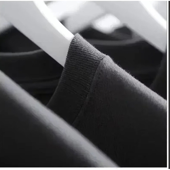 Дамска памучна тениска с принт на букви, свободна кройка, кръгло деколте, японско-корейски уличен стил