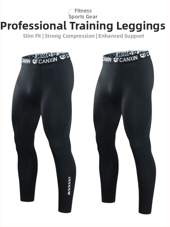 CAAXUN Παντελόνια συμπίεσης για τρέξιμο – κοντά, μεσαία ζώνη, unisex, Milk Silk πολυεστέρας (90–95%), γρήγορο στέγνωμα, διαπνέοντα