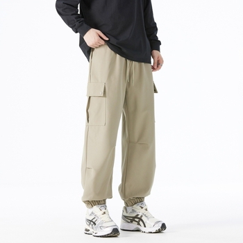 Τζιν παντελόνι από βαμβακερό ντένιμ, πολύ χαμηλή μέση, μακριά παντελόνια, φλαρ γραμμή