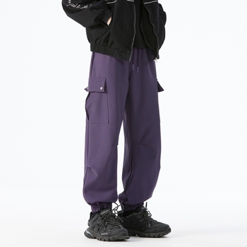 Τζιν παντελόνι από βαμβακερό ντένιμ, πολύ χαμηλή μέση, μακριά παντελόνια, φλαρ γραμμή