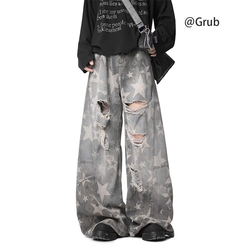 Darbo kelnės su laisvu kirpimu, boxy platų siluetu, liemenė vidutinio dydžio, užtrauktukas, medvilnės audinys