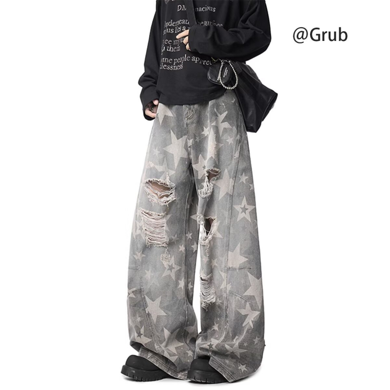 Darbo kelnės su laisvu kirpimu, boxy platų siluetu, liemenė vidutinio dydžio, užtrauktukas, medvilnės audinys