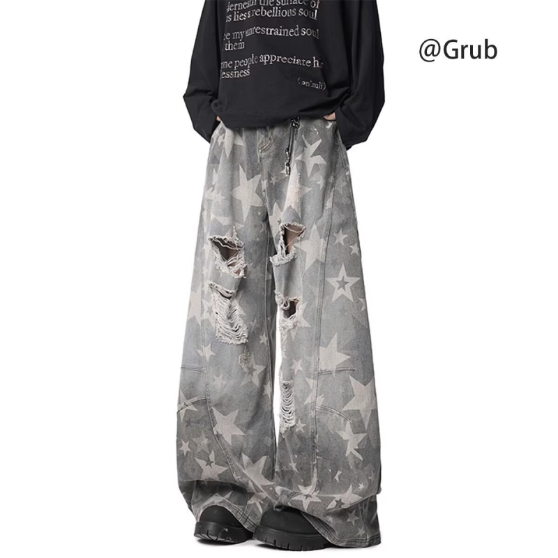 Darbo kelnės su laisvu kirpimu, boxy platų siluetu, liemenė vidutinio dydžio, užtrauktukas, medvilnės audinys