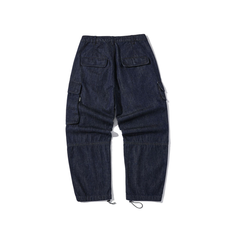 Kasdienės medvilninės kelnytės K5661, vidurio liemuo, laisvas kirpimas, virvės užsegimas, pavasaris-ruduo