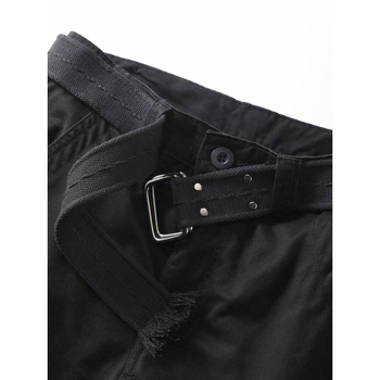 Ανδρικά χαλαρά εργασιακά παντελόνια, άνετη γραμμή, κοντό μήκος, φυσικό βαμβάκι με ύφασμα CVC και ήπια ελαστικότητα, ρετρό στυλ