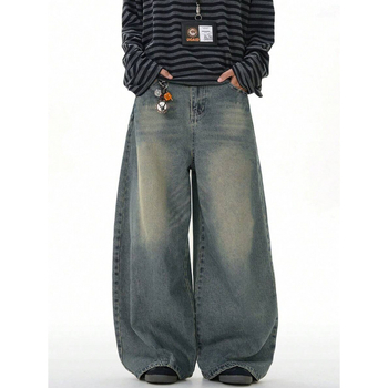 X 45527 Kelnės su tiesia kojų linija, laisvo kirpimo, fliso pamušalas, poliesterio mišinio audinys, raišteliu užsegimas