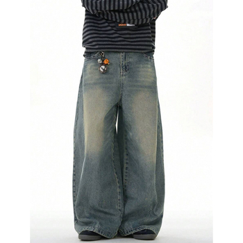 X 45527 Панталони с прав крак и свободна кройка, подплатени с флис, полиестерова смесена тъкан, с връзка за стягане