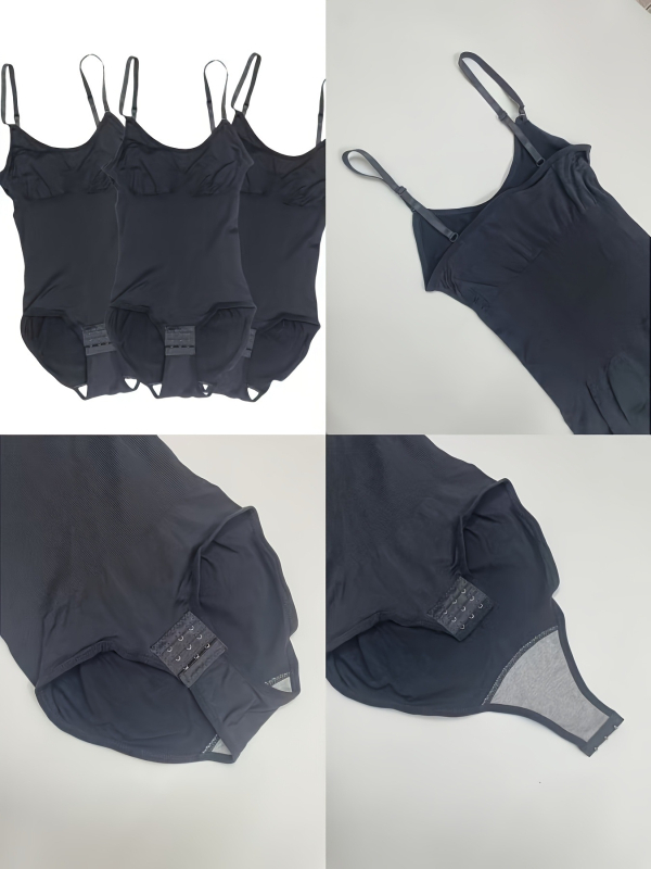 Bodysuit Harajuku stiliumi, 3/4 rankovės, chenille audinys su elastanu, pavasaris 2025