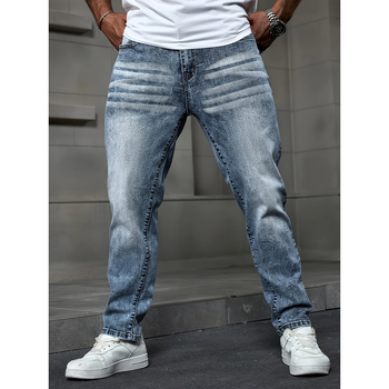 Motociklu zābaki ceļgalu garumā, denims augšējais materiāls, ādas odere, apaļa purngale (Unisex)