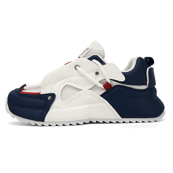 Ανδρικά casual αθλητικά παπούτσια, αναπνεύσιμο PU επάνω μέρος, σόλα από καουουκ σόλα, με κορδόνια στην πρόσοψη, χαμηλό ύψος, ελαφριά και ανθεκτικά στη φθορά