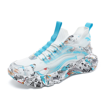 Ανδρικά Παπούτσια με Δίκτυο, Υψηλό Κάλυμμα - Διαπνέοντα, Αντιολισθητική Καουτσούκ Σόλα, Καουτσούκ Μέση Σόλα, Ύψος Πτέρνας 3-5 cm