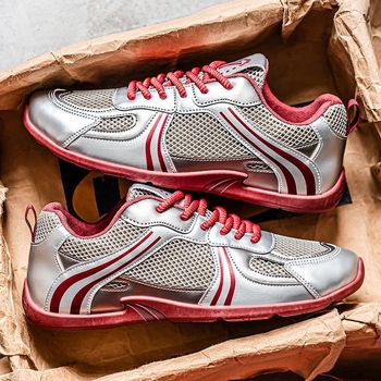 ΑGAN Ανδρικά Αθλητικά Παπούτσια Casual, δίκτυωτή επάνω επιφάνεια, αναπνέον, κλείσιμο με κορδόνια, μεσαίο ύψος, στρογγυλή μύτη, μαλακή σόλα