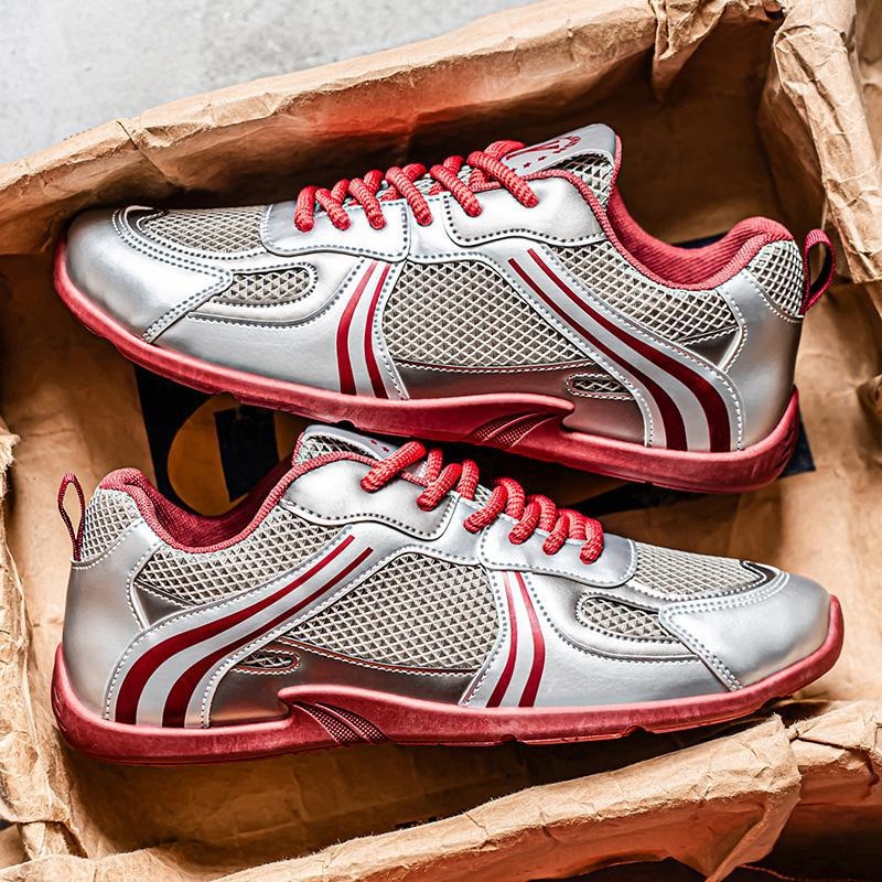 ΑGAN Ανδρικά Αθλητικά Παπούτσια Casual, δίκτυωτή επάνω επιφάνεια, αναπνέον, κλείσιμο με κορδόνια, μεσαίο ύψος, στρογγυλή μύτη, μαλακή σόλα