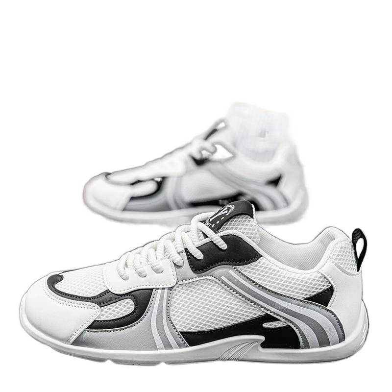 ΑGAN Ανδρικά Αθλητικά Παπούτσια Casual, δίκτυωτή επάνω επιφάνεια, αναπνέον, κλείσιμο με κορδόνια, μεσαίο ύψος, στρογγυλή μύτη, μαλακή σόλα