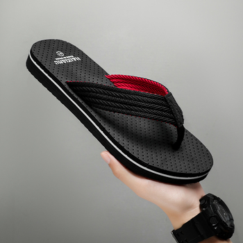 Мъжки джапанки - плажни, отворен пръст (PVC горна част; PVC подметка; лесно обуване)