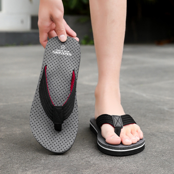 Мъжки джапанки - плажни, отворен пръст (PVC горна част; PVC подметка; лесно обуване)