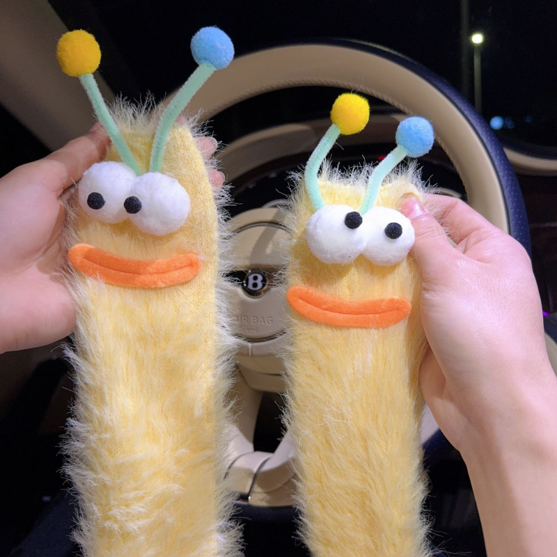 Sieviešu zeķes ar karikatūras motīvu un krāsu blokiem, no neilona, dezodorējošas, ar īsu maliņu, ikdienas lietošanai