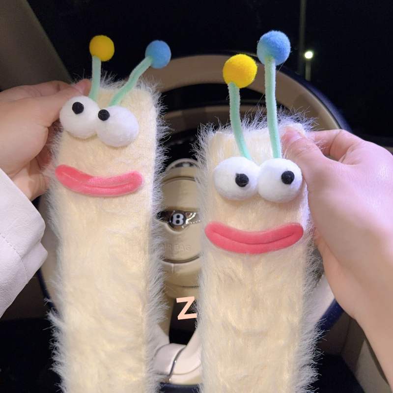 Sieviešu zeķes ar karikatūras motīvu un krāsu blokiem, no neilona, dezodorējošas, ar īsu maliņu, ikdienas lietošanai