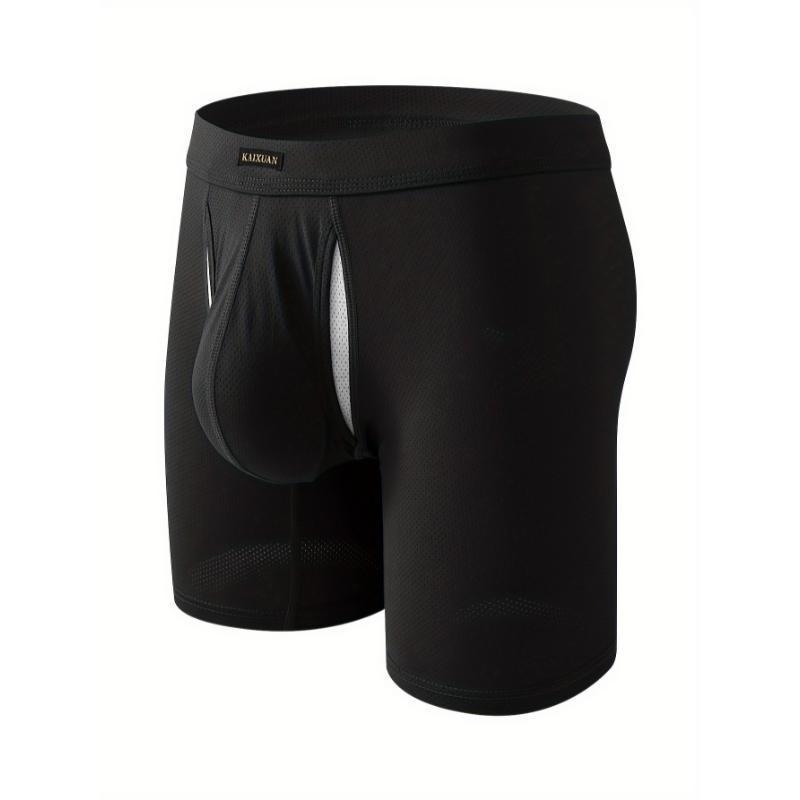 Vīriešu neilona bokseršorti ar mežģīņu pārklājumu, kokvilnas oderde un anti-rolling jostu – tradicionālais stils