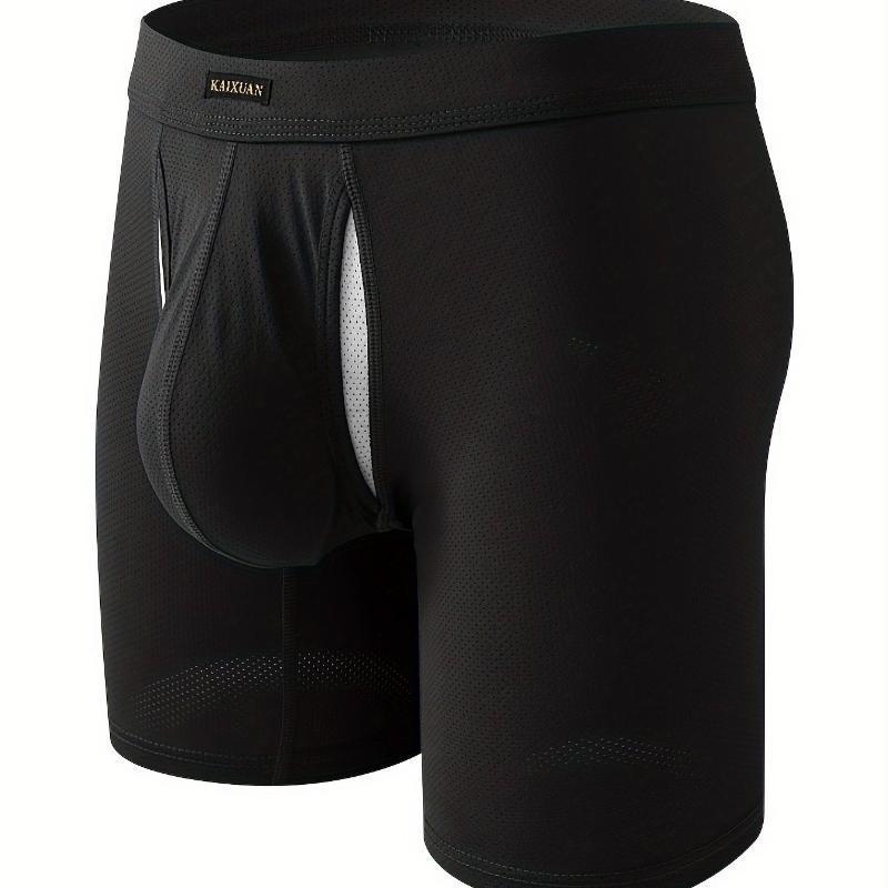 Vīriešu neilona bokseršorti ar mežģīņu pārklājumu, kokvilnas oderde un anti-rolling jostu – tradicionālais stils