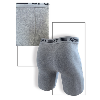Ανδρικά μποξέρ μέσης, αναπνεόμενα βαμβακερά, πλεκτό ύφασμα, 95–100% βαμβάκι, για όλο το χρόνο