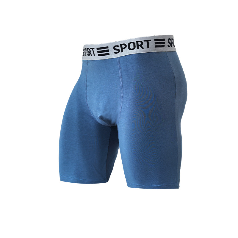 Vīriešu vidēja josta bokseršorti ar elpojošu kokvilnas adījumu, 95–100% kokvilna, vissezonu