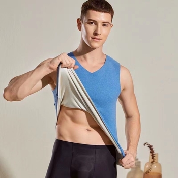 Unisex be rankovių bazinio sluoksnio liemenė su V kaklu, 100% poliesteris, šilta, vieno sluoksnio